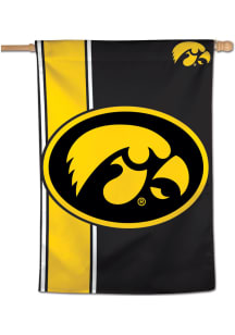 Iowa Hawkeyes Stripe 28x40 Banner