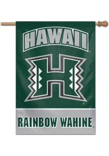 Hawaii Warriors Typeset 28x40 Banner
