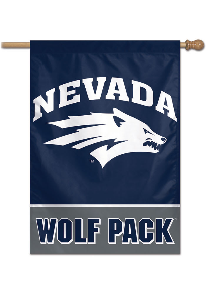 Nevada Wolf Pack Typeset 28x40 Banner
