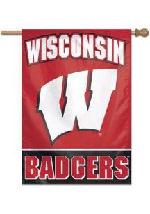 Wisconsin Badgers Typeset 28x40 Banner