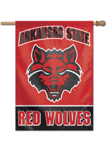 Arkansas State Red Wolves Typeset 28x40 Banner