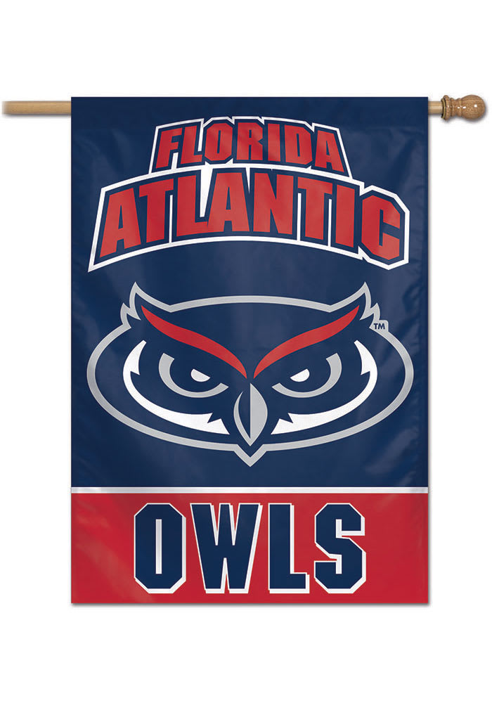 Florida Atlantic Owls Typeset 28x40 Banner