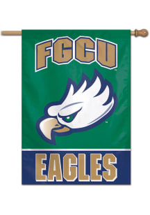 Florida Gulf Coast Eagles Typeset 28x40 Banner