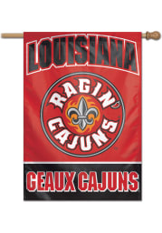 UL Lafayette Ragin' Cajuns Typeset 28x40 Banner