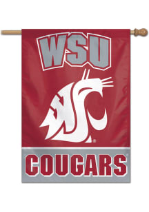 Washington State Cougars Typeset 28x40 Banner