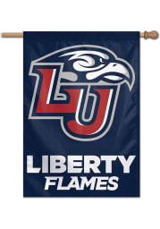 Liberty Flames 28x40 Banner