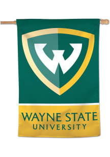 Wayne State Warriors 28x40 Banner