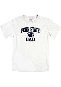 Blue 84 Penn State Nittany Lions White Dad Graphic Short Sleeve T Shirt