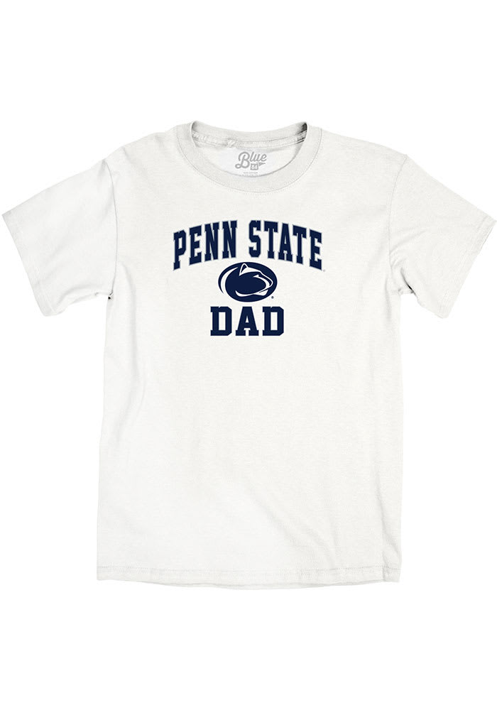 Penn State Nittany Lions White Dad Graphic Short Sleeve T Shirt