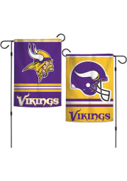 Minnesota Vikings 2 Sided Team Logo Garden Flag