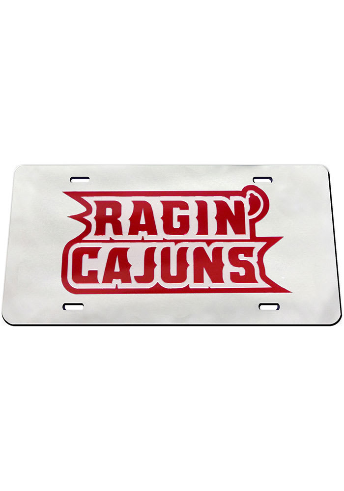 UL Lafayette Ragin' Cajuns Ragin Cajuns Car Accessory License Plate