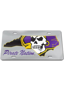 East Carolina Pirates Pirate Nation Car Accessory License Plate