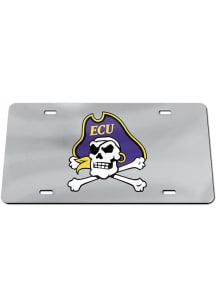 East Carolina Pirates Mascot Car Accessory License Plate