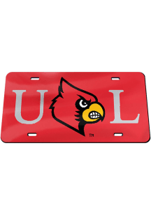 Louisville Cardinals Mascot Car Accessory License Plate