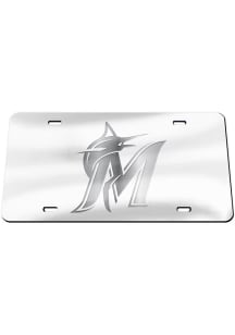 Miami Marlins Logo Car Accessory License Plate