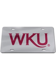 Western Kentucky Hilltoppers Logo Car Accessory License Plate