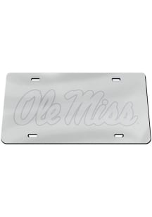 Ole Miss Rebels Logo Car Accessory License Plate