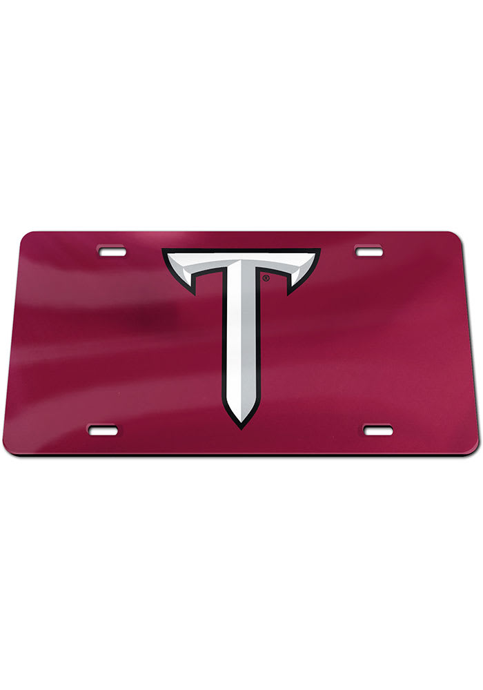 Troy Trojans License Plate Troy Logo License Tag