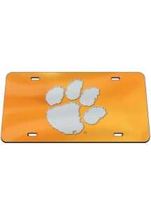 Clemson Tigers Logo Car Accessory License Plate