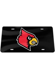 Louisville Cardinals Logo Car Accessory License Plate