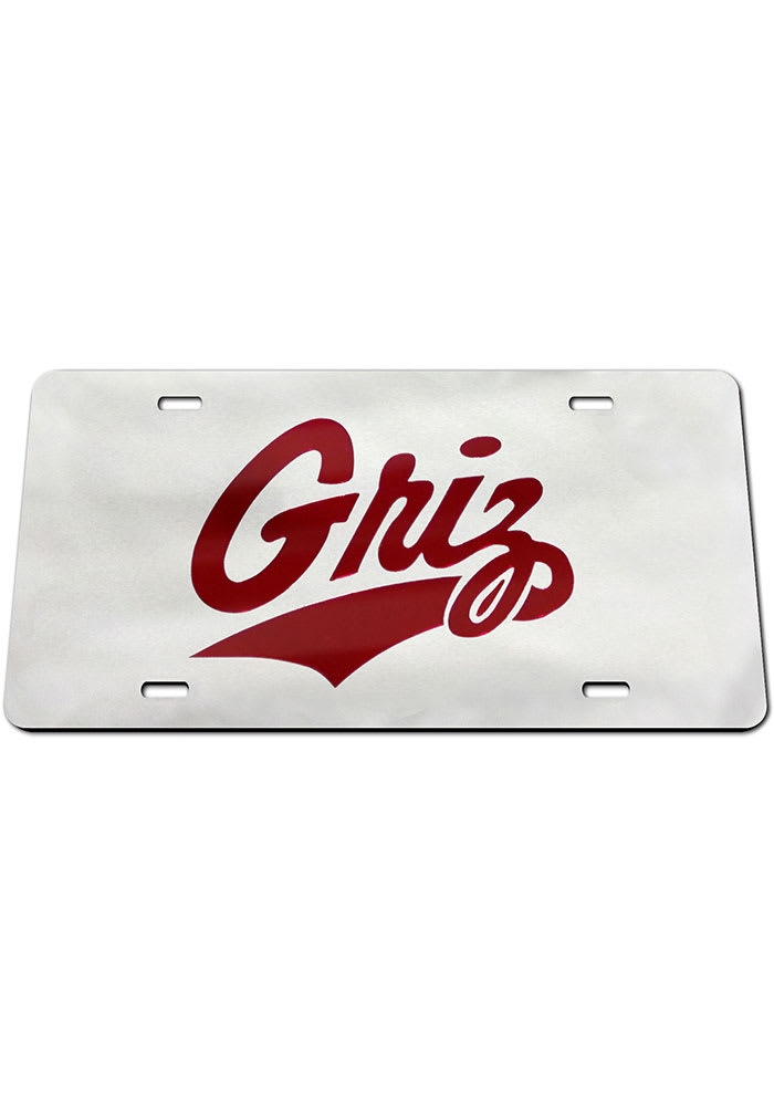 Montana Grizzlies Griz Car Accessory License Plate