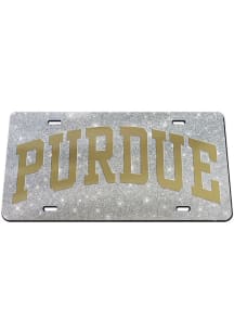 Purdue Boilermakers Glitter Car Accessory License Plate