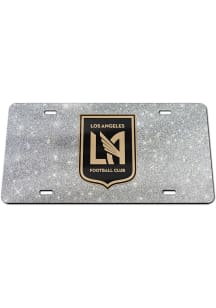 Los Angeles FC Glitter Car Accessory License Plate