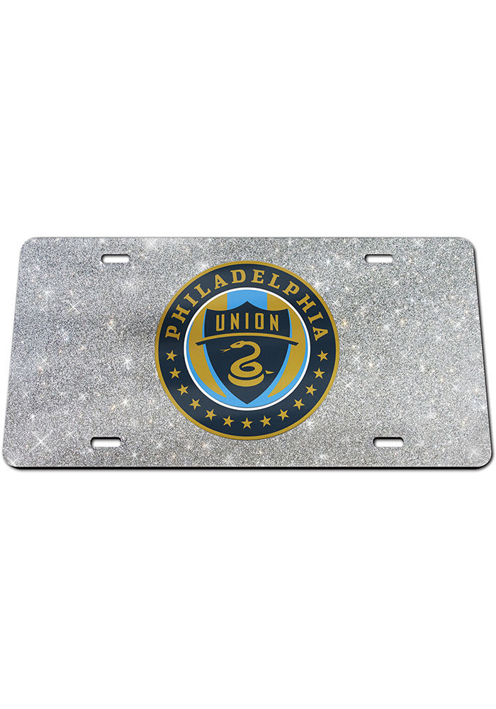 Philadelphia Union Glitter Car Accessory License Plate