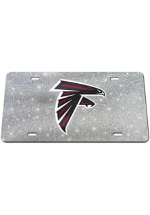 Atlanta Falcons Glitter Car Accessory License Plate