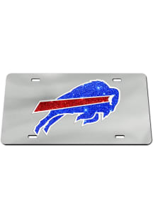 Buffalo Bills Glitter Logo Car Accessory License Plate