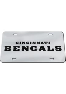 Cincinnati Bengals Glitter Car Accessory License Plate