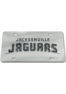 Jacksonville Jaguars Glitter Car Accessory License Plate