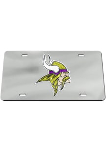 Minnesota Vikings Glitter Car Accessory License Plate