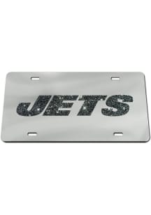 New York Jets Glitter Car Accessory License Plate