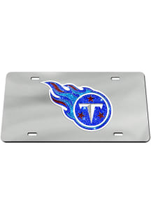 Tennessee Titans Glitter Car Accessory License Plate