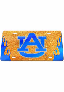 Auburn Tigers Glitter Car Accessory License Plate