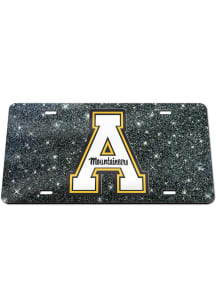 Appalachian State Mountaineers Glitter Car Accessory License Plate