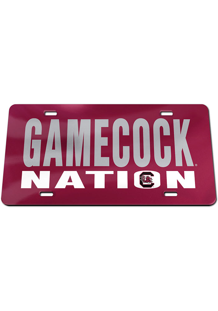 South Carolina Gamecocks Gamecock Nation Car Accessory License Plate