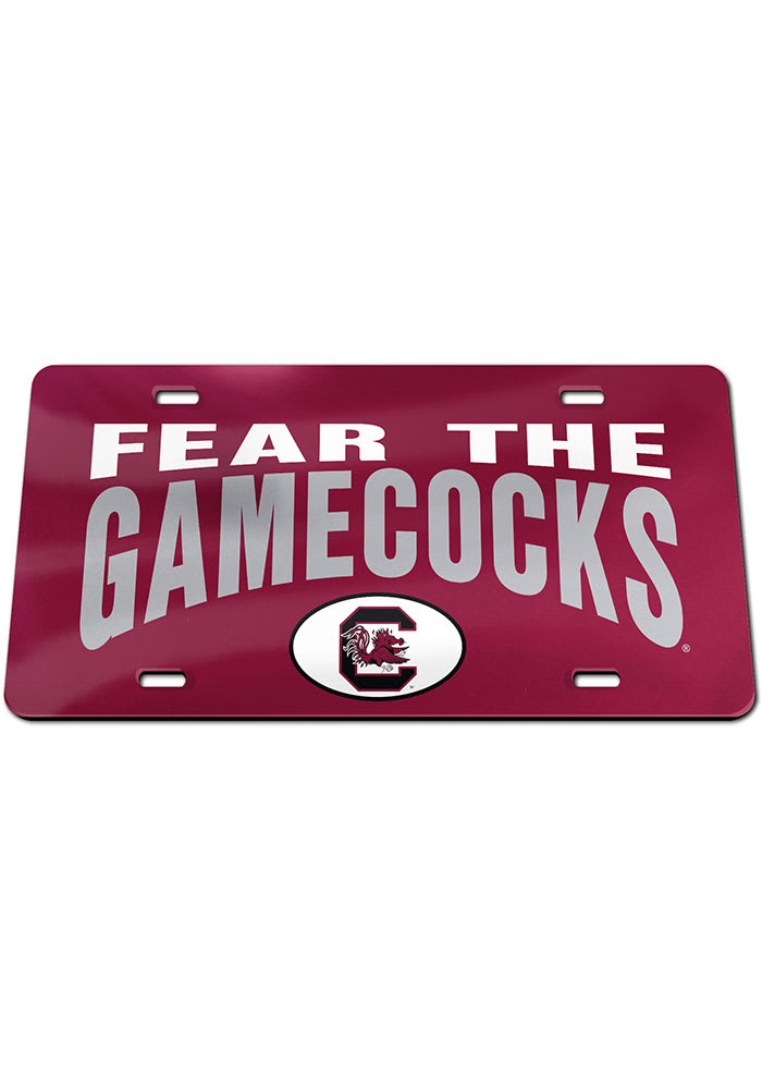 South Carolina Gamecocks Fear The Gamecocks Car Accessory License Plate
