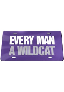 K-State Wildcats Every Man A Wildcat Car Accessory License Plate
