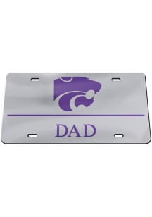 K-State Wildcats Dad Car Accessory License Plate