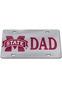Mississippi State Bulldogs Dad Car Accessory License Plate