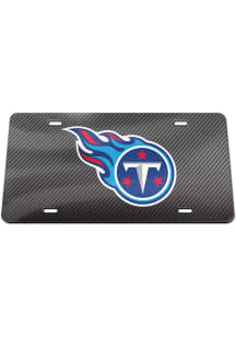 Tennessee Titans Carbon Car Accessory License Plate