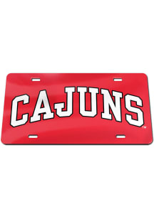 UL Lafayette Ragin' Cajuns Cajuns Car Accessory License Plate