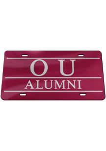 Oklahoma Sooners Alumni Logo Car Accessory License Plate