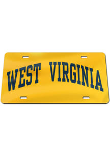 West Virginia Mountaineers Inlaid Car Accessory License Plate