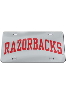 Arkansas Razorbacks Inlaid Car Accessory License Plate