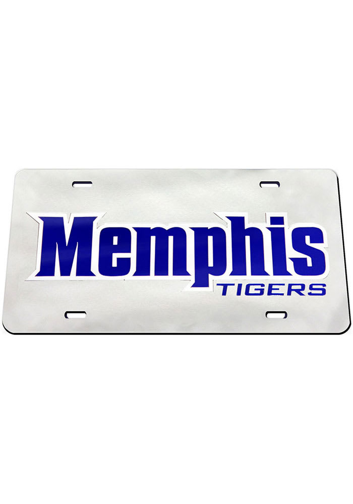 Memphis Tigers Inlaid Car Accessory License Plate