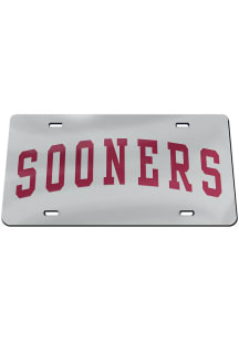 Oklahoma Sooners Inlaid Car Accessory License Plate