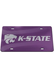 K-State Wildcats Inlaid Car Accessory License Plate